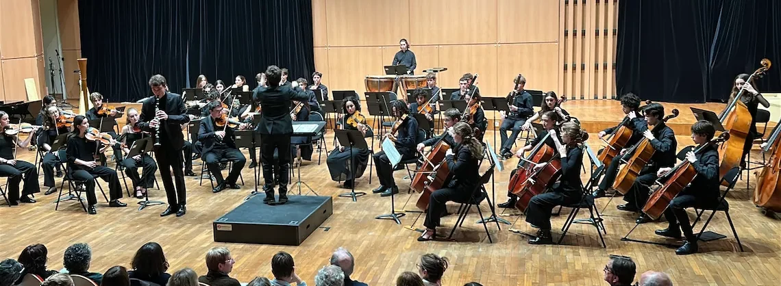 Concert du Lycée Racine - Auditorium du CRR de Paris - Jérémy Dirat et les classes en double cursus musique